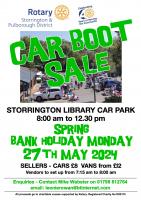 ROTARY BANK HOLIDAY CAR BOOT SALE